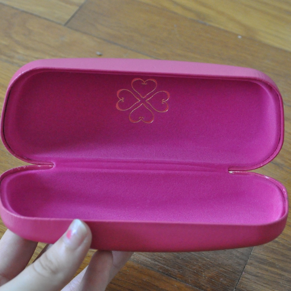 Candie's Pink Eyeglass Case
